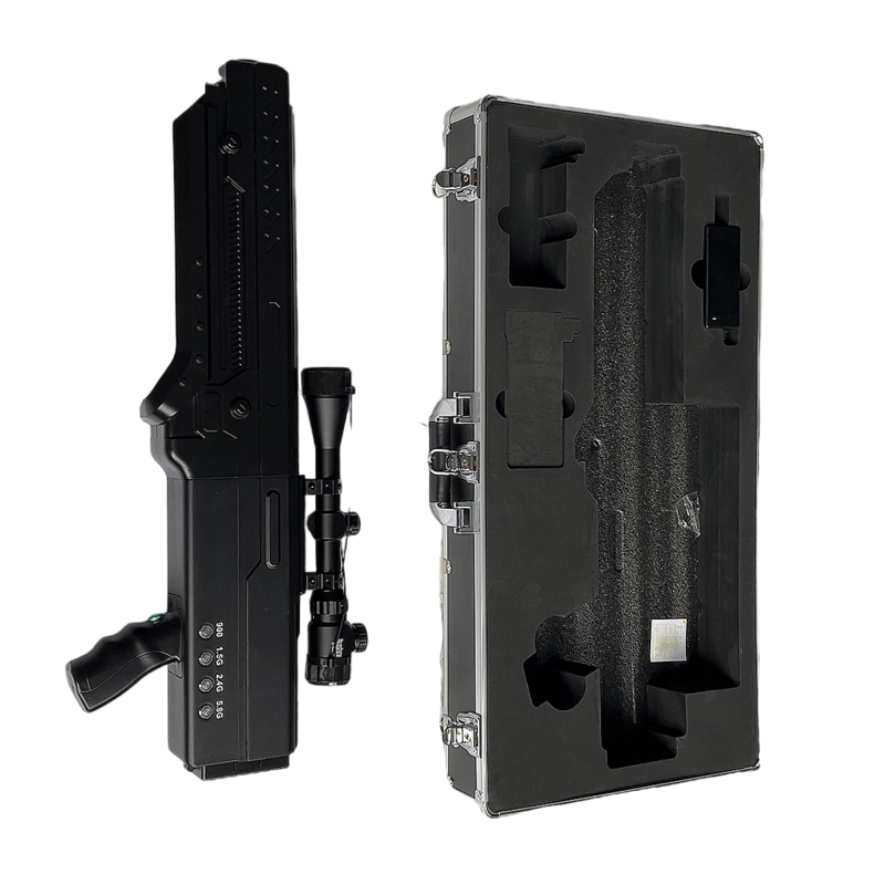  岳口镇手持便携式枪型低空防御反制四通道A型