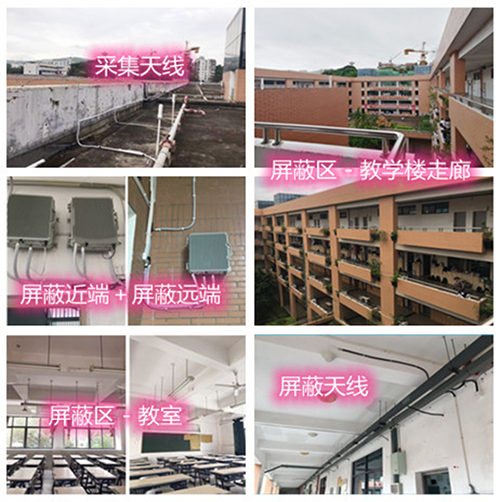  岳口镇某中学考场屏蔽案例（数字信令级）